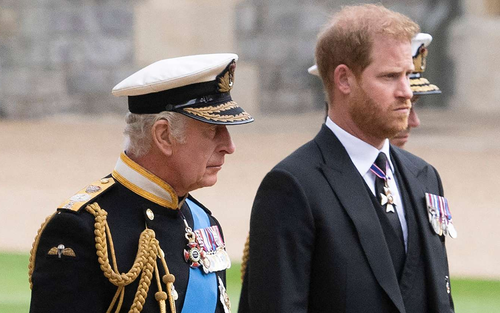 Vua Charles cười gượng gạo trước đề nghị đưa Vương tử Harry trở về