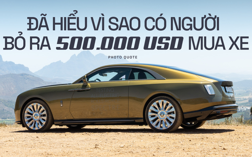 Tôi là phóng viên đầu tiên lái thử Rolls-Royce Spectre và thấy đây như một ốc đảo 4 bánh