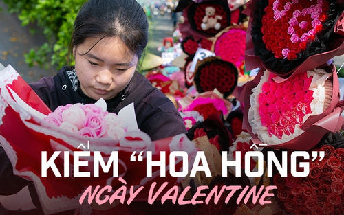 Dân văn phòng tự bỏ 2 ngày lương “đổi lấy” chục triệu nhờ đi bán hoa hồng ngày lễ Tình nhân liệu có đáng?