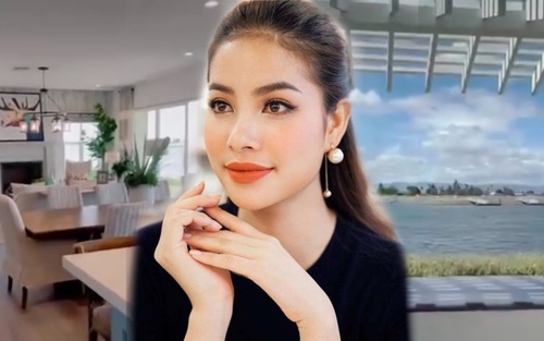 
Phạm Hương được ông xã tặng biệt thự sang chảnh giữa trời Tây có view sông 'bạc tỷ'