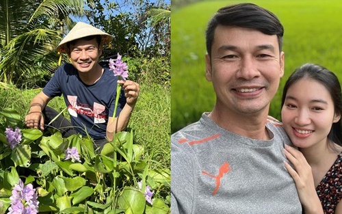 Hôn nhân đến muộn và cuộc sống vui thú điền viên của Tiết Cương bên bà xã kém 26 tuổi