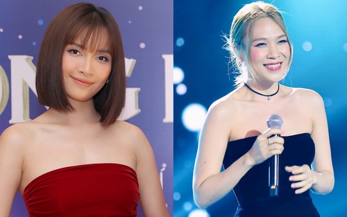 Ái Phương mặc gợi cảm ở thảm đỏ Giải Cống hiến, Mỹ Tâm và Hoàng Thùy Linh đua tranh tại các hạng mục lớn
