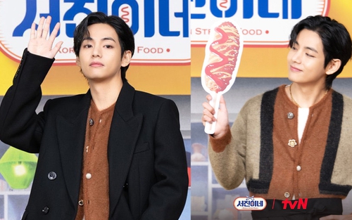 V BTS phải tiêm tĩnh mạch 3 lần sau khi quay 'Jinny's Kitchen'