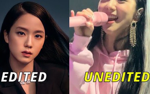 Ngỡ ngàng trước những hình ảnh chưa chỉnh sửa của Jisoo Blackpink
