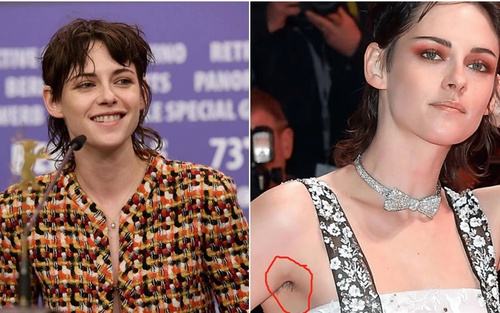 Mang tiếng là "nàng thơ tân thời", Kristen Stewart hết tóc bết dính, lại lộ lông nách khi diện đồ Chanel