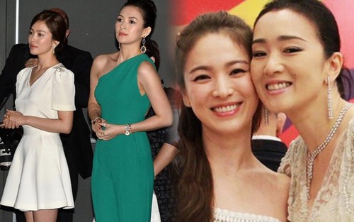 Nhìn lại những màn đọ sắc khiến netizen 'nói về nhiều': Song Hye Kyo hai lần lép vế trước thần thái của minh tinh Hoa ngữ