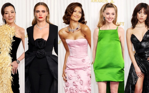 Thảm đỏ khủng nhất hôm nay: Cara Delevingne lột xác như bà hoàng vẫn lép vế vì Zendaya, Dương Tử Quỳnh dẫn đầu dàn sao mặc độc lạ