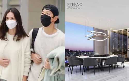 Choáng ngợp trước nhà tân hôn gần 300 tỷ của Song Joong Ki: Sang chảnh đến lóa mắt, IU - Yoo In Na là hàng xóm nổi tiếng