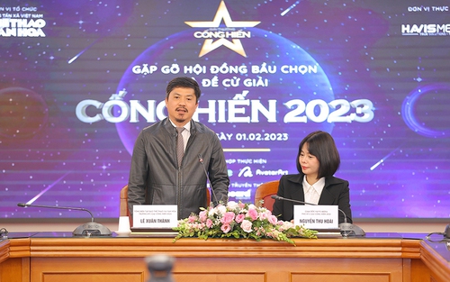 Nhà báo Lê Xuân Thành: 'Số hóa' giải Cống hiến 2023, hội nhập với thế giới