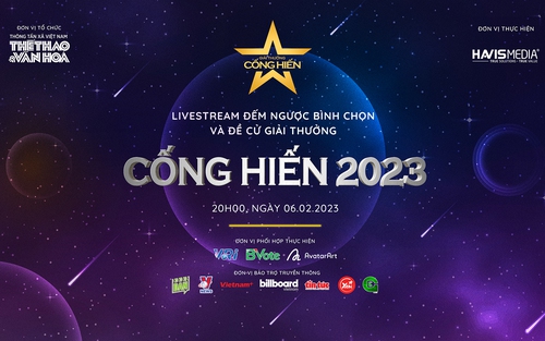 Livestream Đếm ngược bình chọn Đề cử Giải thưởng Cống hiến 2023