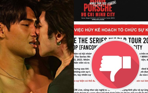Khán giả phẫn nộ tẩy chay đoàn phim đam mỹ vì huỷ show tại Việt Nam ngay sát nút, lý do quá vô lý nên 'nhận gạch đá'?
