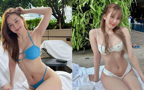 Cặp chị em ruột sở hữu body 'nhìn là mê': Thiều Bảo Trâm diện bikini gây sốt cõi mạng, nhìn sang Thiều Bảo Trang còn 'cháy' hơn