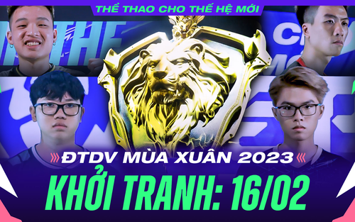 Lịch thi đấu Đấu Trường Danh Vọng mùa Xuân 2023: Khởi tranh từ ngày 16/2