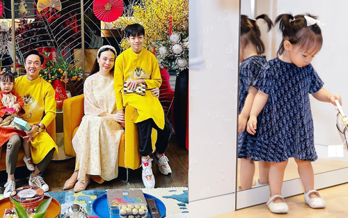 Vợ doanh nhân Nguyễn Quốc Cường sắm đồ hiệu Hermès vài trăm triệu cho chồng và con gái đi chơi