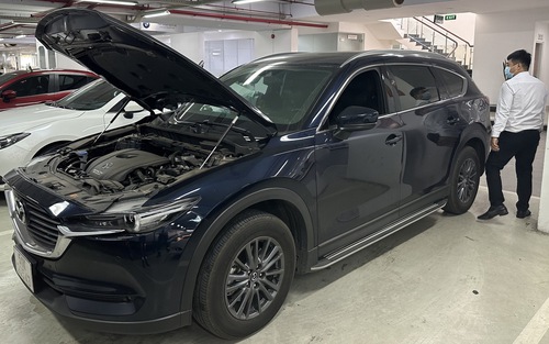 Mazda CX-8 bị đổ nhầm dầu vào bình xăng, chủ xe không biết vẫn chạy cao tốc và cái kết đau ví