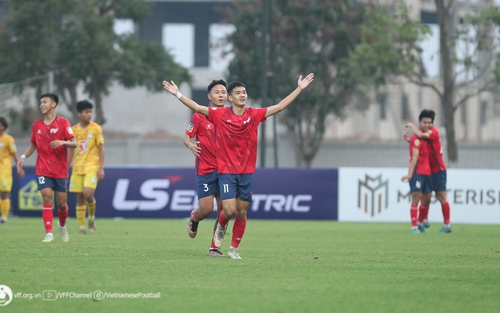 VCK giải vô địch U17 QG- Cúp Thái Sơn Nam 2023: ĐKVĐ PVF đại thắng trận ra quân