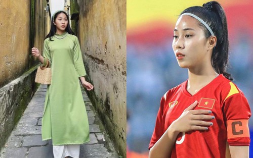 Đội trưởng U20 nữ Việt Nam: Mạnh mẽ trên sân, xinh đẹp, dịu dàng ở ngoài đời