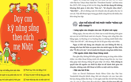 'Dạy con kỹ năng sống theo cách mẹ Nhật' - Cuốn sách khiến nhiều cha mẹ ngỡ ngàng: Hóa ra, đến cái cù lét còn có tác dụng giáo dục!