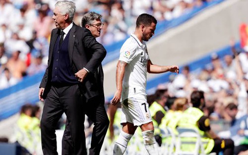 Ancelotti khẳng định chuyện 'lạnh nhạt' với Hazard là không có cơ sở