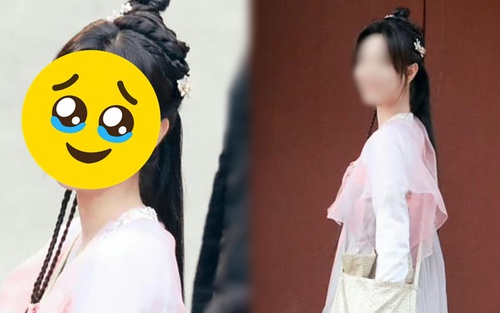 Mỹ nhân cổ trang bị chê 'nhìn như đàn ông' vì tạo hình dìm thảm, còn đâu nhan sắc được dự đoán kế thừa Địch Lệ Nhiệt Ba?