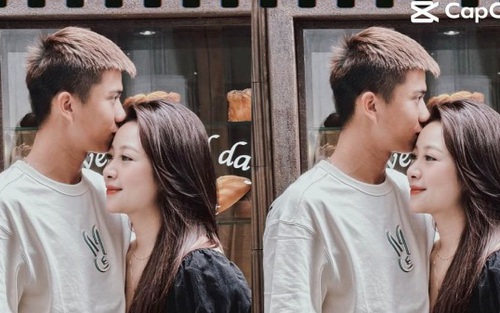 Phan Văn Đức đăng ảnh tình tứ với bà xã, hóa ra là để 'chữa cháy'