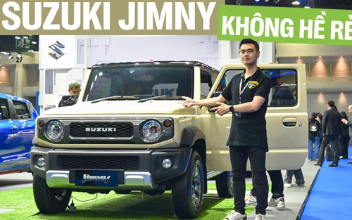 Tôi sờ tận tay Suzuki Jimny để hiểu sao dân chơi Việt cuồng 'tiểu Mẹc G' dù giá khó dưới 800 triệu: Nhiều chi tiết bất ngờ hơn trên ảnh