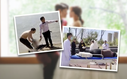 Chú rể gây sốt với hành động quyết đoán trong lúc chụp ảnh cưới khiến cô dâu thốt lên: “Tôi đã cưới đúng người”