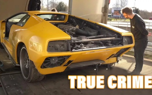 Liều ăn trộm siêu xe Lamborghini Diablo giá 300.000 USD nhưng không bán được vì cả thế giới chỉ có 12 chiếc