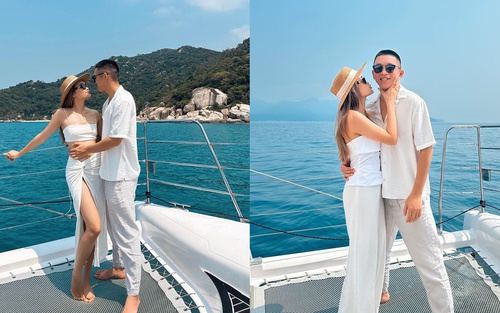 Linda Ngô - Phong Đạt bao trọn du thuyền cho bạn bè chill trước thềm đám cưới, khách mời toàn trai xinh gái đẹp!