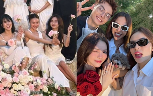Cặp đôi “chị em” của Tỏ tình hoàn mỹ bất ngờ cầu hôn: Lan Ngọc, Diệp Lâm Anh, Kỳ Duyên… nô nức dự tiệc