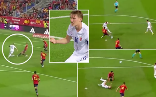 Rodri làm Odegaard bị đau, fan Arsenal chỉ ra ‘âm mưu đen tối’