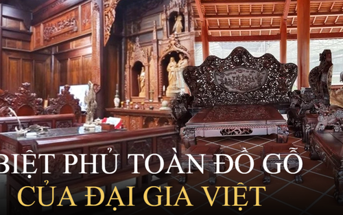 Cận cảnh những biệt phủ của đại gia Việt: Sửng sốt với kho báu trầm hương bạc tỷ, chi đến 2 tỷ đồng/tháng chỉ để thuê người chăm vườn