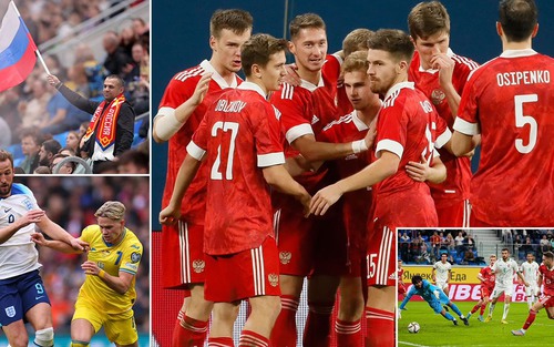 Đội tuyển Nga đá sân nhà lần đầu kể từ sau xung đột với Ukraine
