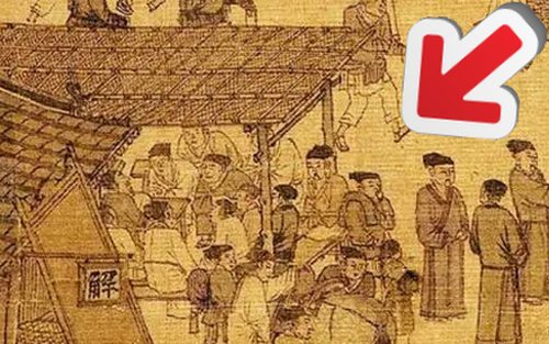 Phóng to 10 lần bức tranh cổ dài 5 mét, cư dân mạng bất ngờ: Nghề này vẫn hot sau 900 năm!