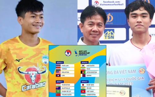 'Zidane của HAGL' có tên ở U17 Việt Nam, đàn em Hoàng Đức vắng mặt dù chơi hay nhất giải quốc gia