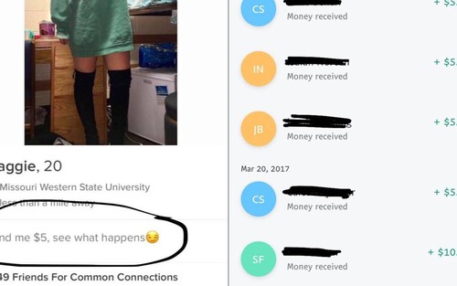 Chiêu trò 'moi tiền' qua Tinder của cô gái đôi mươi, chưa gặp mặt cũng đã đút túi bộn tiền chỉ bằng một dòng mô tả