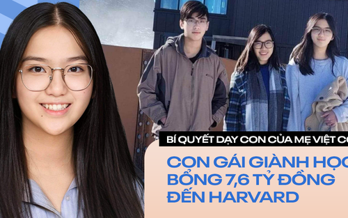 8 bí quyết của mẹ Việt giúp con gái giành học bổng 7,6 tỷ đồng của Harvard: Cùng con ngồi vào bàn học, yêu cầu con đi ngủ từ 8h30 tối, mỗi ngày luôn nói 1 câu