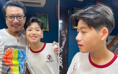 Cậu cả nhà Lâm Vỹ Dạ - Hứa Minh Đạt gây sốt với diện mạo như hot boy Hàn Quốc, tính cách sao mà ai cũng khen nữ diễn viên dạy con khéo?