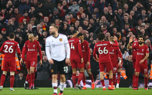 MU nhận trận thua lịch sử trước Liverpool, bị CĐV so sánh với 'thảm họa Munich'