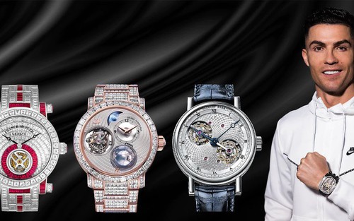 7 người nổi tiếng sở hữu đồng hồ đắt nhất thế giới: Cristiano Ronaldo có chiếc trị giá 2 triệu USD nhưng vẫn đứng ở vị trí thứ 6