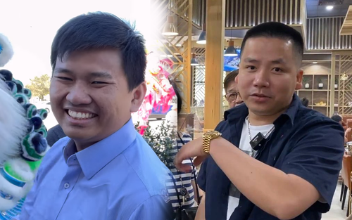 Vương Phạm chạm mặt Khoa Pug trong buổi khai trương nhà hàng lẩu, nhưng thái độ gây khó hiểu