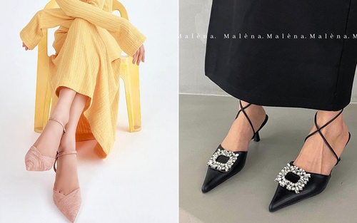 10 mẫu giày cao gót hack chân thon dài, thêm nét sang chảnh cho style công sở của các chị em