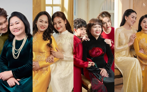Đình Tú, Thuỳ Anh của 'Đừng nói khi yêu' chia sẻ những khoảnh khắc hạnh phúc bên mẹ