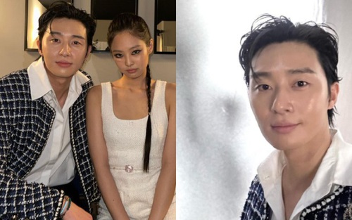 Mê mẩn bóng lưng của Jennie (BLACKPINK) trong ảnh do Park Seo Joon đích thân đăng lên