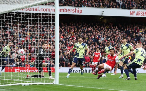 VIDEO bàn thắng Arsenal 4-1 Leeds: Jesus tỏa sáng, Arsenal tái lập khoảng cách với Man City trên BXH