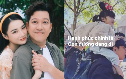 Trường Giang hiếm hoi để lộ gương mặt ái nữ, cưng chiều 'thế lực nhí' tới mức này đây!