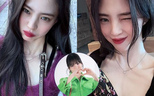 Ngất ngây với loạt ảnh quyến rũ trời sinh của Han So Hee, 'cháy' thế nào mà được crush Song Hye Kyo vào thả tim liền tay