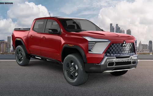 Khi Mitsubishi Triton 2024 ra mắt năm nay mang bộ mặt của XFC sắp về Việt Nam: Thời trang hơn, khác hoàn toàn 'bản nháp' XRT