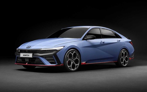Chưa kịp công bố giá bán tại Việt Nam, Hyundai Elantra N đã có phiên bản mới với ngoại hình có nét giống Lamborghini