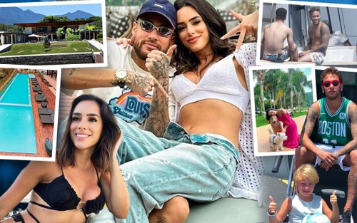 Cuộc sống trong mơ của Neymar và bạn gái nóng bỏng: Tài sản nghìn tỉ, du lịch sang chảnh, nhà ở không hết